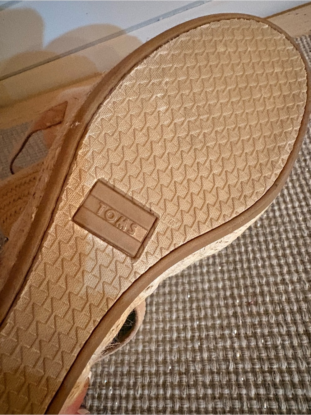 New TOMS Monica Espadrille Wedge Sandal - Picture 7 of 7